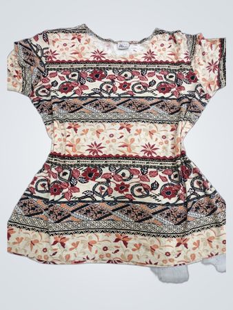 Miss Etam Floral Print T-Shirt