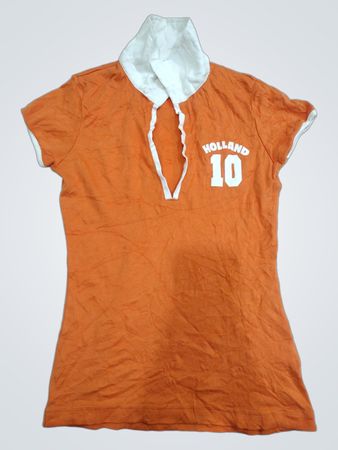 Madonna For Girls Holland 10 Orange Polo-Shirt