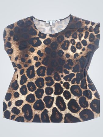 Vintage Suzie Leopard Print Top