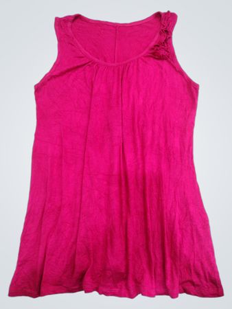 Pink ärmelloses Oberteil