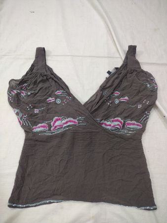 French Connection ärmelloses V-Neck Top