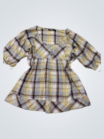 GIRL EXPRESS Karobluse mit Golddraht