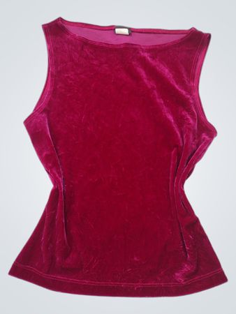 Amida USA Velvet Ärmelloses Top Stil 7129