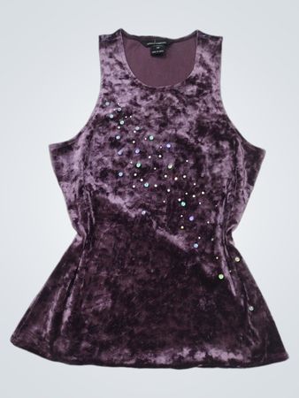 Moda International Samt Tanktop