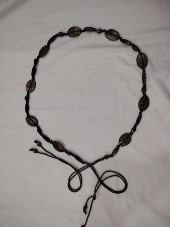 Perlen-Halskette mit Quasten