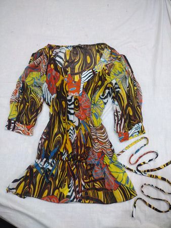 SAOMELLA VAGABONDA Damenkleid mit Print
