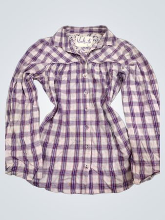 Hergestellt mit Plaid Button-Up Shirt