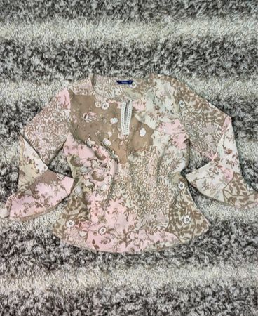 Bellmans Patchwork Floral Blouse