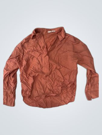 MNG Pink Long-Sleeve Shirt