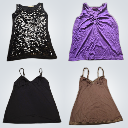 Y2K Unique Cami Tops