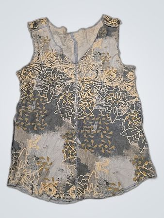 Sheer Floral Top