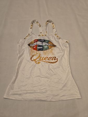 White Queen Graphic Tank Top