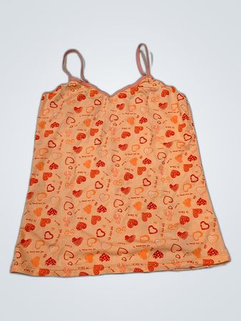 Women's Pink Heart Camisole