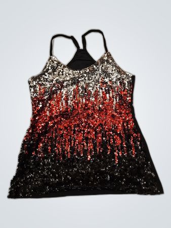 Sequined Tank Top
