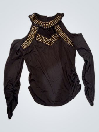 Black Long Sleeve Top