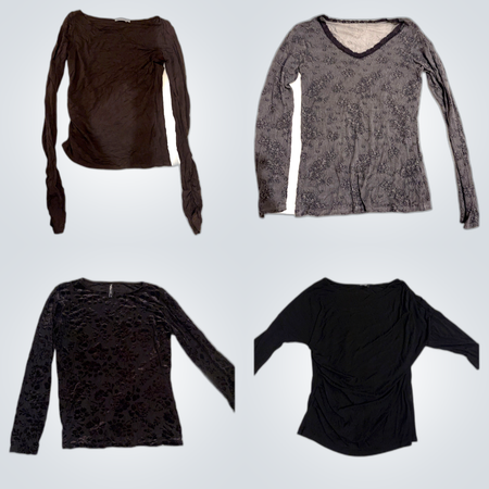 Y2K Lace Blouses Bundle