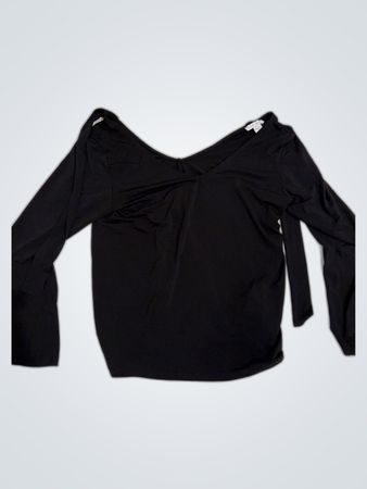 Black Off-The-Shoulder Top