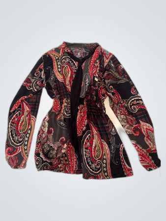 Paisley Patterned Blouse