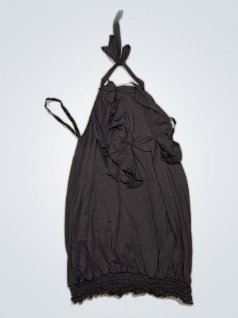 Black Halter Neck Dress
