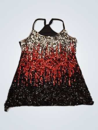 Sequined Tank Top