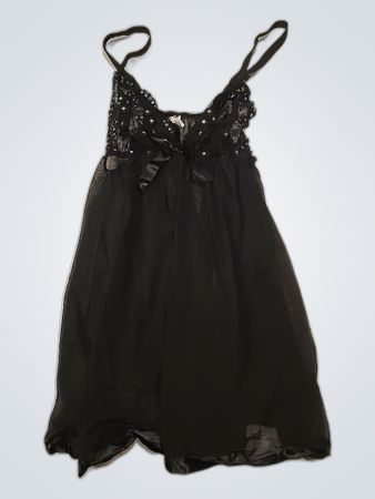 Black Lace Chemise