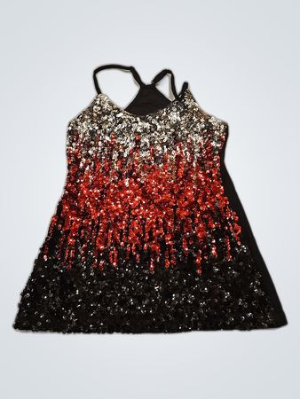 Sequined Tank Top Dress