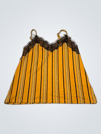 Yellow Striped Top
