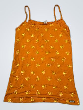 Orange Floral Camisole