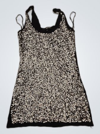 Sequined Tank Top Dress