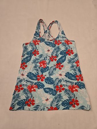 Floral Pattern Tank Top