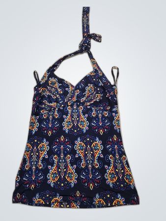 Lola & Liza Paisley Halter Top