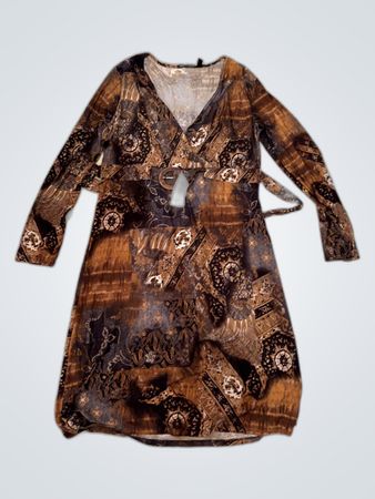 Punt Roma Printed Wrap Dress