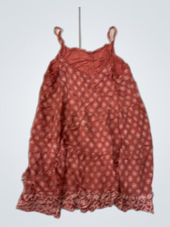 Red Polka Dot Spaghetti Strap Mini Dress