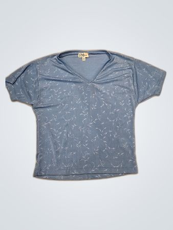 FMJ Printed V-Neck T-Shirt