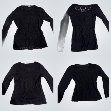 Y2K Blouses Long Sleeve