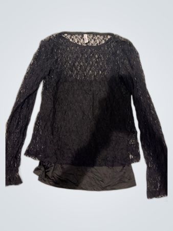 Page Sheer Lace Blouse