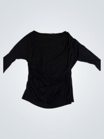 Orsay Black Dolman Sleeve Blouse