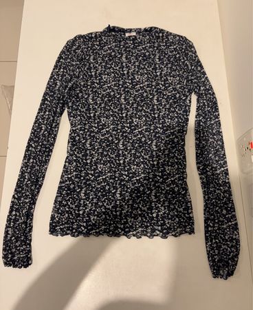 s.Oliver Sheer Polka Dot Blouse