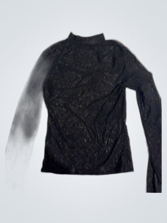 Unbranded Black Turtleneck Knit Top