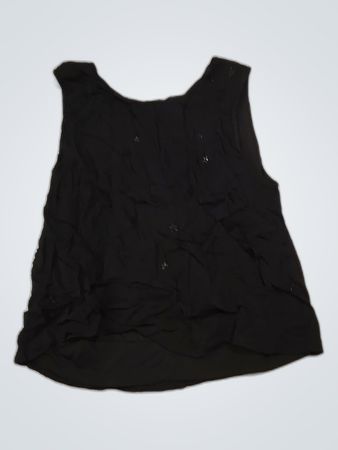 Mango Black Sleeveless Tank Top