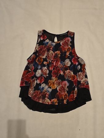 Atmosphere Floral Printed Sleeveless Blouse