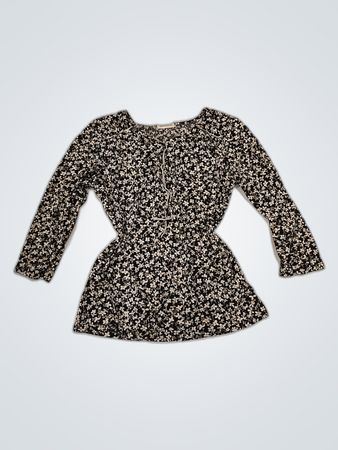 Floral Peplum Top