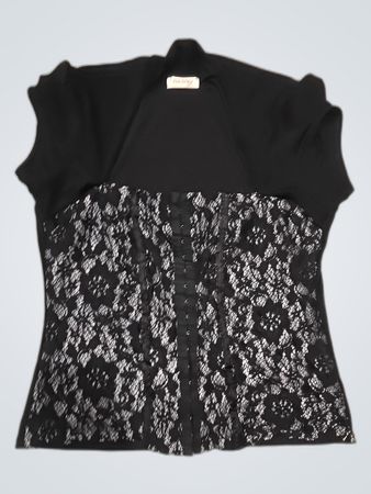 Orsay Black Corset Top