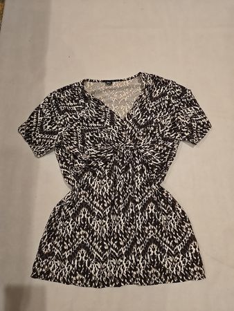 Oliver Printed Wrap Blouse