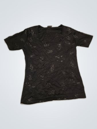 Sylvia Black Basic Tank Top