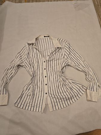 Frank Walter Striped Button-Up Shirt