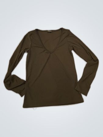Ilori Long Sleeve V-Neck Top