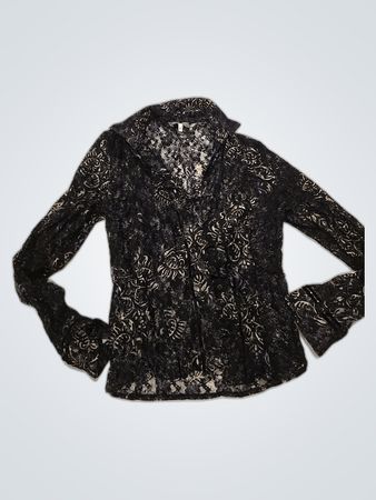 Stelmann Sheer Lace Blouse