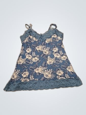 Blue Floral Camisole