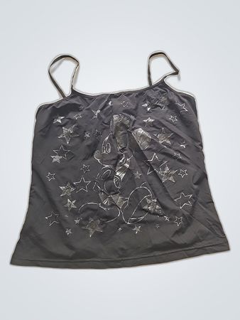 Disney Printed Black Cami Top